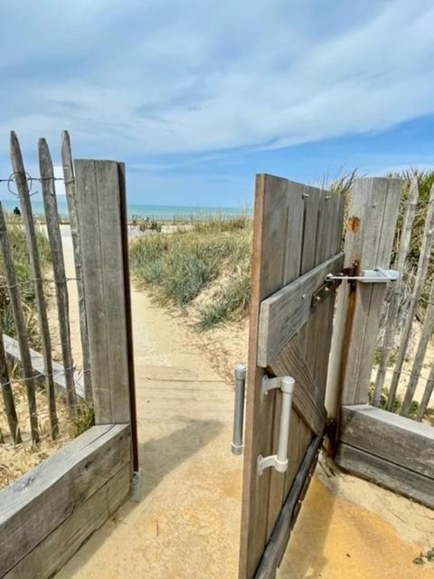 Appartement Rez-De-Chaussee Entre Dunes Et Ocean Лакано Экстерьер фото