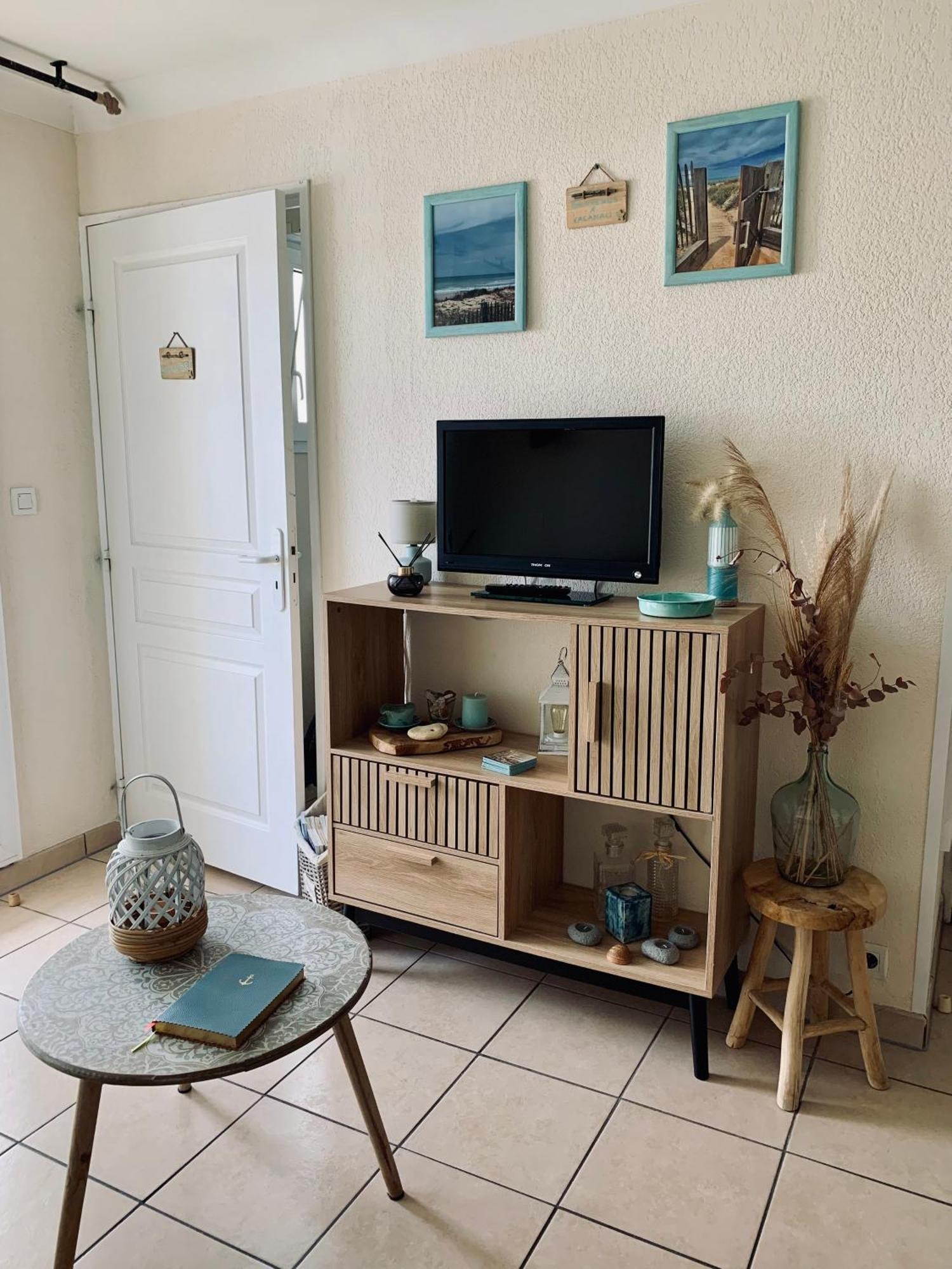 Appartement Rez-De-Chaussee Entre Dunes Et Ocean Лакано Экстерьер фото